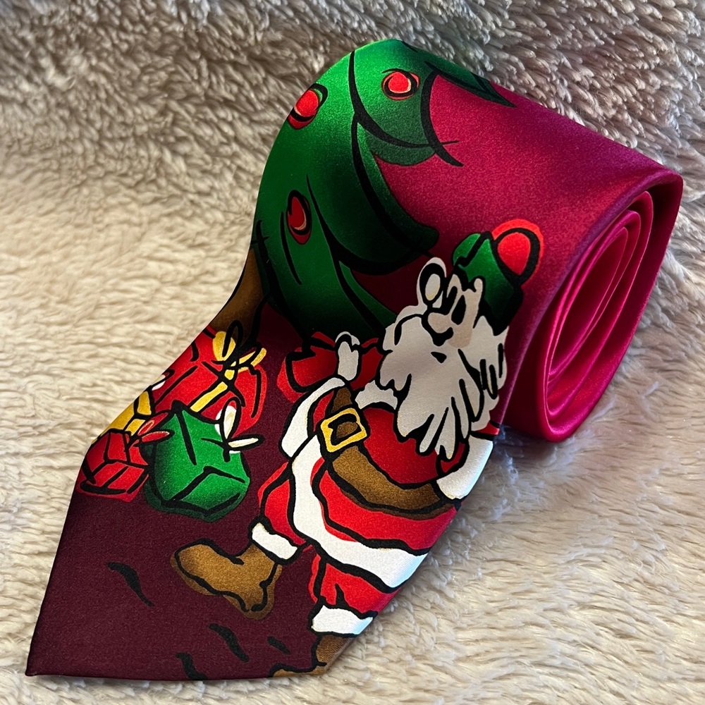 JERRY GARCIA Merry Christmas Limited Edition Collection Forty-Seven Silk Tie